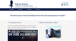Desktop Screenshot of digital-nomad.fr