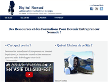 Tablet Screenshot of digital-nomad.fr
